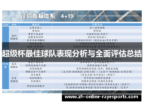 超级杯最佳球队表现分析与全面评估总结
